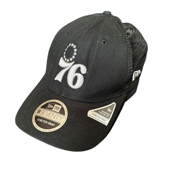New Era Black and White 76 Cap - Picture 6 of 16